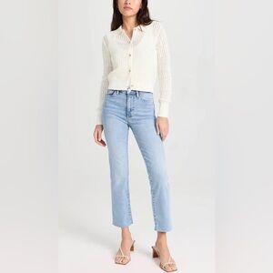 Frame Denim Le High Straight Blue Jeans in Colorado